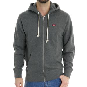 FELPA NEW ORIGINAL ZIP LEVI'S GRIGIO